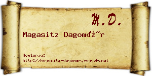 Magasitz Dagomér névjegykártya